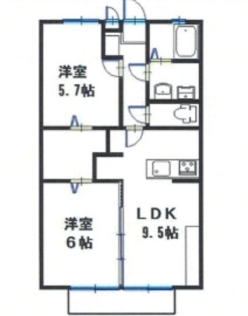 小野駅 徒歩8分 2階の物件間取画像